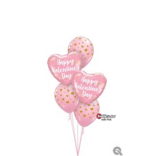 Bukiet 1678 Tickle Me Pink! Qualatex #24786-2 85706-3 43766-3